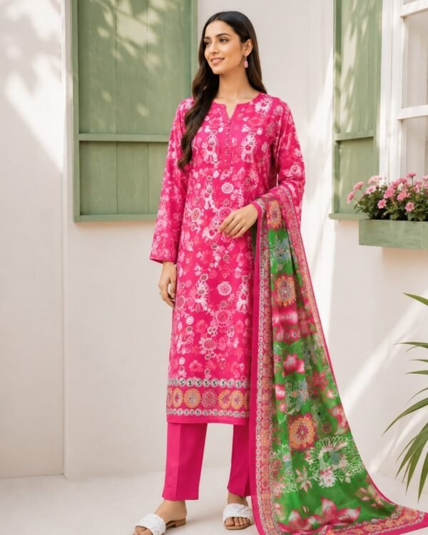 LAWN UNSTITCHED - NISHAT