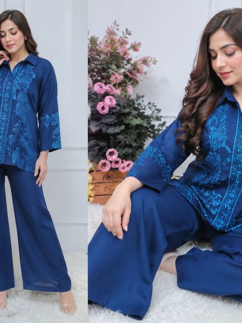 Ms-70 EMBROIDERY 2 PIECE
