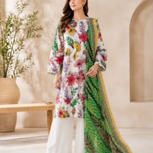 LAWN UNSTITCHED - PAREESA