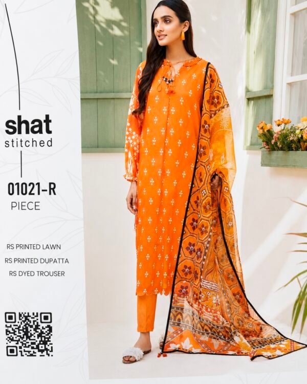 LAWN UNSTITCHED - NISHAT
