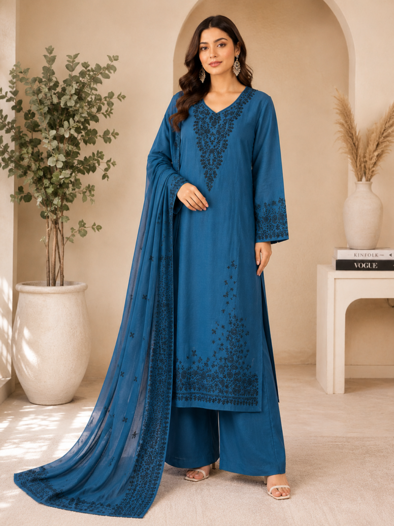 Ms-59 3 PIECE EMBROIDERY