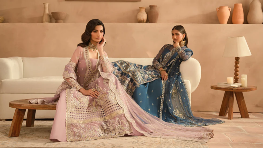 party wear dresses | pareesa | embroidered lawn sale | embroidery suits for women